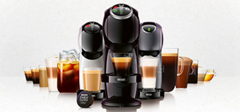 Cafeteras de cápsulas NESCAFÉ® Dolce Gusto® con café recién preparado