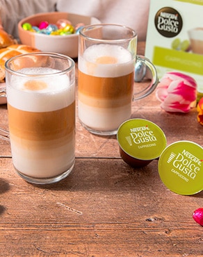 Un cappuccino de NESCAFÉ® Dolce Gusto® 