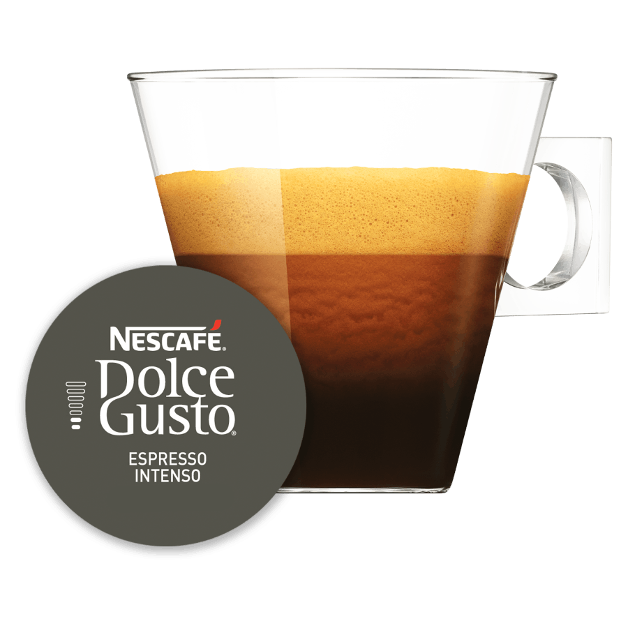 NESCAFÉ® Dolce Gusto® Espresso Intenso cápsula y taza